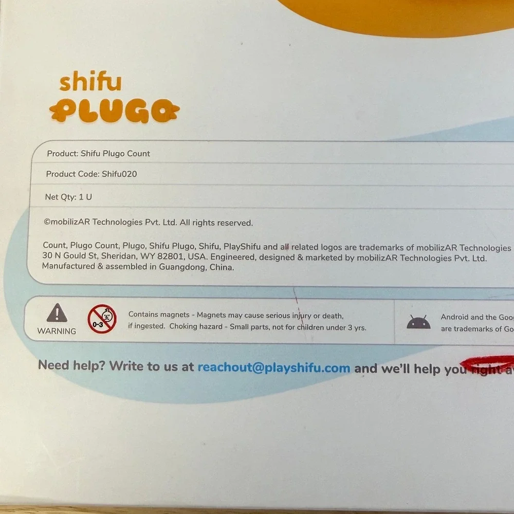Shifu Plugo Count AR Math Kit Hands-on‎ STEM Toy Shifu020 Ages 4+ iPad Android